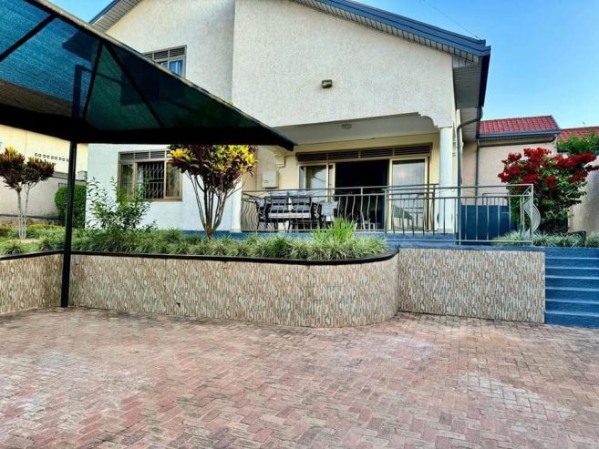 Fully furnished house for rent at gacuriro