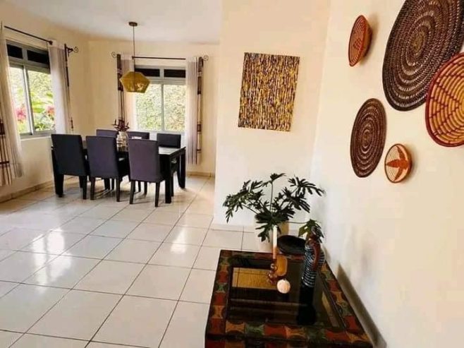 Fully Furnished House For Rent in Kibagabaga